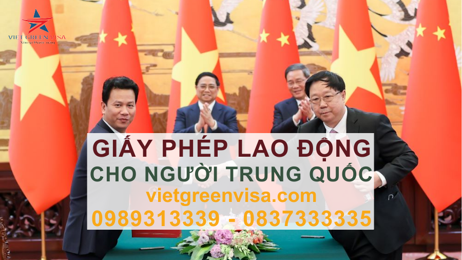 Dịch vụ xin giấy phép lao động cho người Trung Quốc, Dịch vụ làm giấy phép lao động cho quốc tịch Trung Quốc, Tư vấn giấy phép lao động cho công dân Trung Quốc, Viet Green Visa